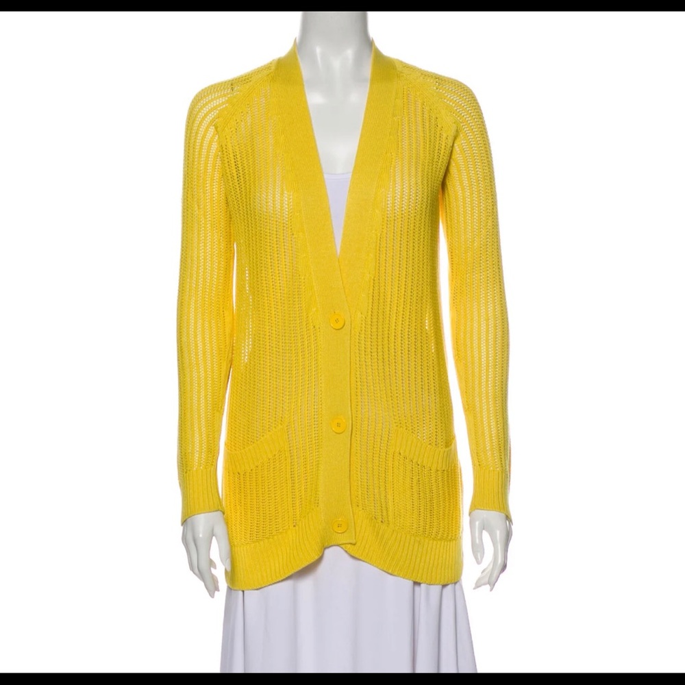 HERMÈS V-Neck Sweater Size: S | US4, FR36
